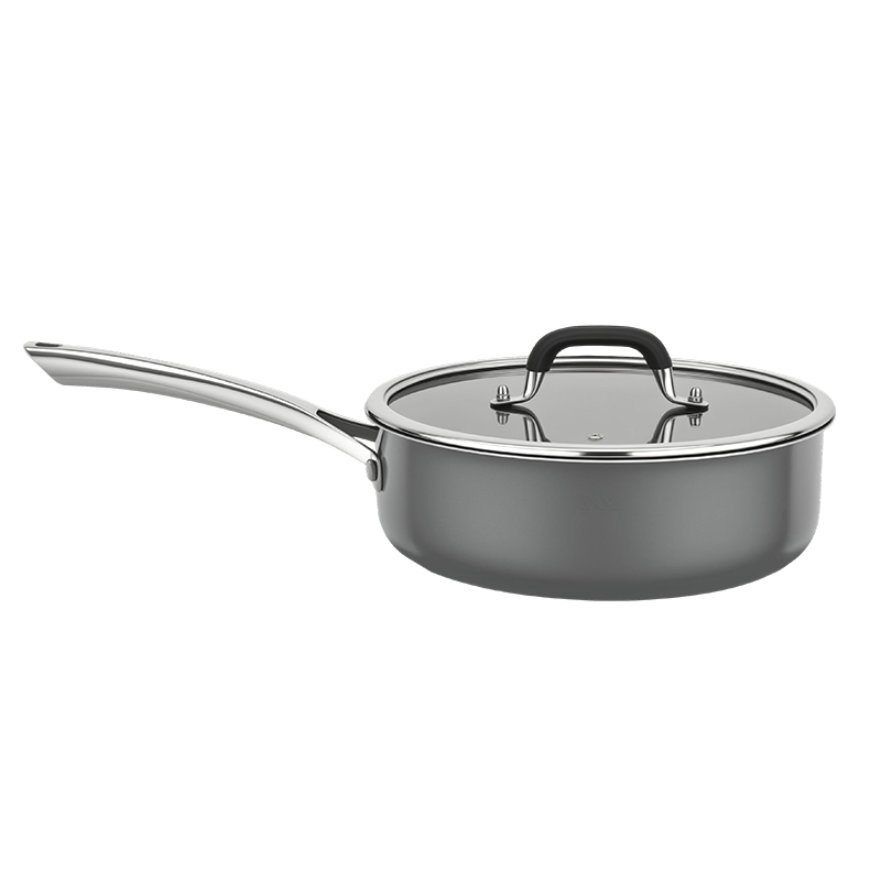 BRF05 Ceramic Deep Frying Pan with Lid