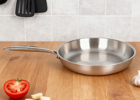 Stainless Steel Frying Pan
