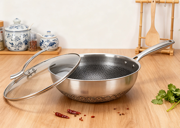 Stainless Steel Wok